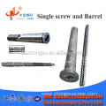 ABS/PVC/PE plastic extruder parallel twin screw and barrel